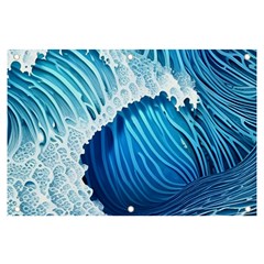 Beach Wave Banner And Sign 6  X 4  by GardenOfOphir