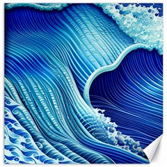 Wave Canvas 12  x 12 