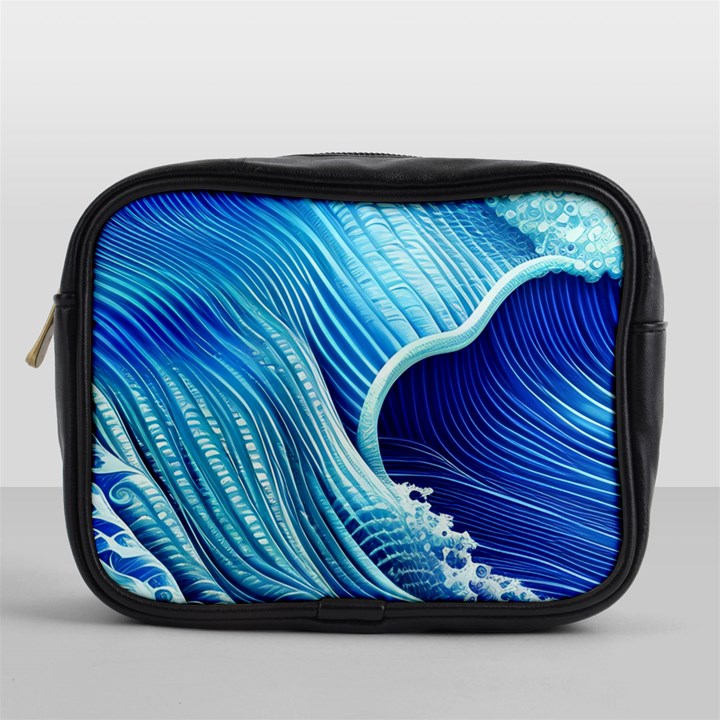 Wave Mini Toiletries Bag (One Side)