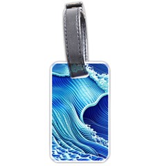 Wave Luggage Tag (one side)