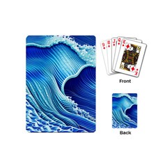 Wave Playing Cards Single Design (Mini)