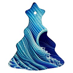 Wave Ornament (Christmas Tree) 