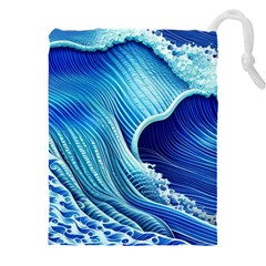 Wave Drawstring Pouch (5XL)