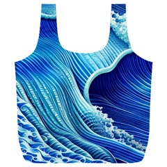 Wave Full Print Recycle Bag (XXL)