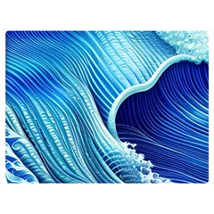 Wave Premium Plush Fleece Blanket (Extra Small)