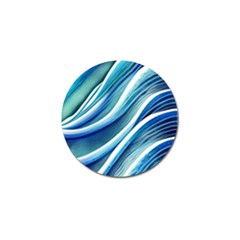 Blue Ocean Waves Golf Ball Marker (10 Pack) by GardenOfOphir