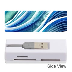 Blue Ocean Waves Memory Card Reader (stick) by GardenOfOphir