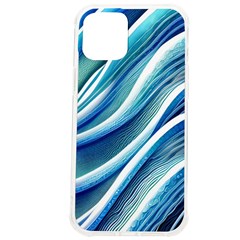 Blue Ocean Waves Iphone 12 Pro Max Tpu Uv Print Case