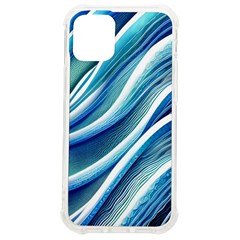 Blue Ocean Waves Iphone 12 Mini Tpu Uv Print Case	