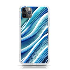 Blue Ocean Waves Iphone 11 Pro Max 6 5 Inch Tpu Uv Print Case