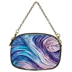 Abstract Pastel Ocean Waves Chain Purse (two Sides) by GardenOfOphir