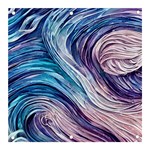 Abstract Pastel Ocean Waves Banner and Sign 3  x 3  Front