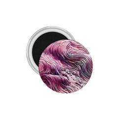 Abstract Pink Ocean Waves 1 75  Magnets by GardenOfOphir