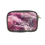 Abstract Pink Ocean Waves Coin Purse Back