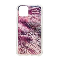 Abstract Pink Ocean Waves Iphone 11 Pro 5 8 Inch Tpu Uv Print Case