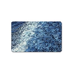 Waves Of The Ocean Magnet (name Card) by GardenOfOphir