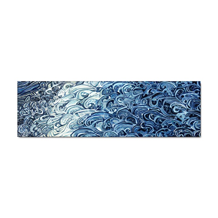 Waves Of The Ocean Sticker Bumper (10 pack)