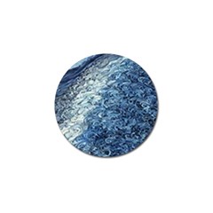 Waves Of The Ocean Golf Ball Marker by GardenOfOphir