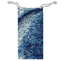 Waves Of The Ocean Jewelry Bag by GardenOfOphir