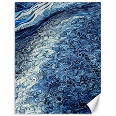 Waves Of The Ocean Canvas 12  X 16  by GardenOfOphir