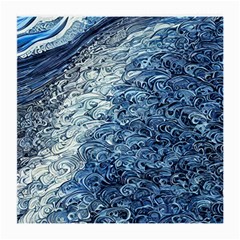 Waves Of The Ocean Medium Glasses Cloth by GardenOfOphir