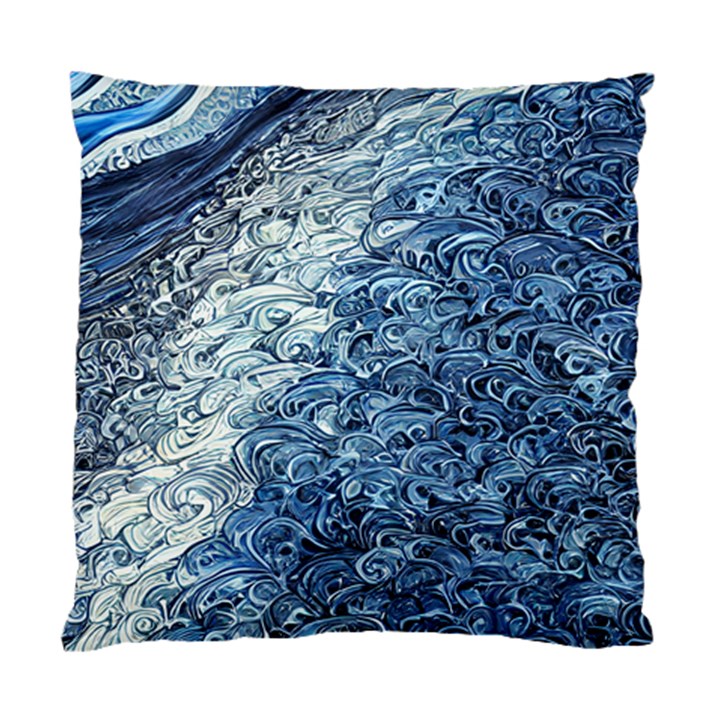 Waves Of The Ocean Standard Cushion Case (Two Sides)