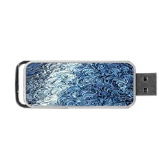 Waves Of The Ocean Portable Usb Flash (one Side) by GardenOfOphir