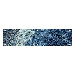 Waves Of The Ocean Banner And Sign 4  X 1  by GardenOfOphir