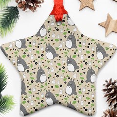 Pattern My Neighbor Totoro Ornament (star) by Jancukart