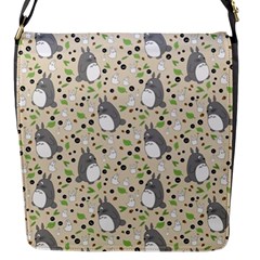 Pattern My Neighbor Totoro Flap Closure Messenger Bag (s)