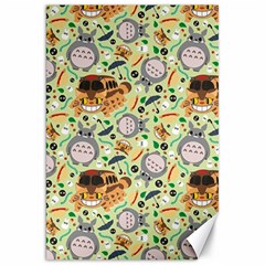 My Neighbor Totoro Pattern Canvas 20  X 30 