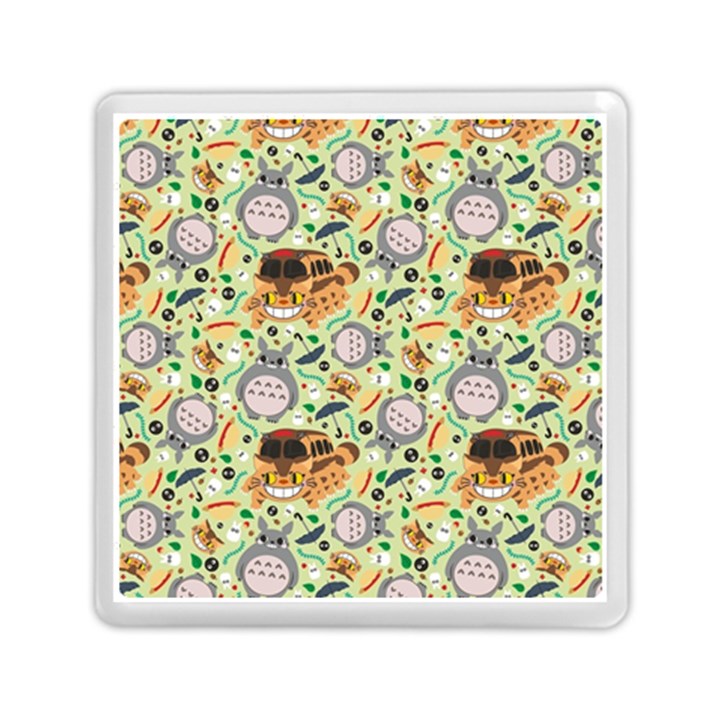 My Neighbor Totoro Pattern Memory Card Reader (Square)