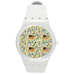 My Neighbor Totoro Pattern Round Plastic Sport Watch (m)