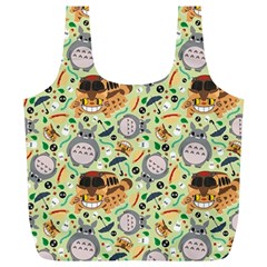 My Neighbor Totoro Pattern Full Print Recycle Bag (xl)