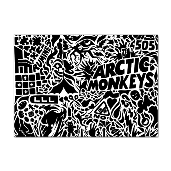 Arctic Monkeys Sticker A4 (10 pack)