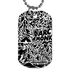 Arctic Monkeys Dog Tag (two Sides)