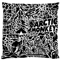 Arctic Monkeys Large Cushion Case (two Sides) by Jancukart