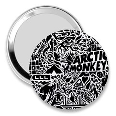 Arctic Monkeys 3  Handbag Mirrors