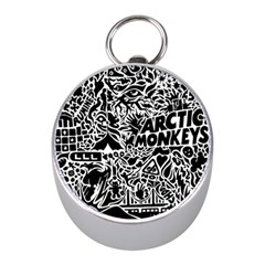 Arctic Monkeys Mini Silver Compasses