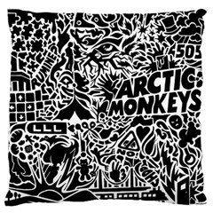 Arctic Monkeys Standard Premium Plush Fleece Cushion Case (one Side) by Jancukart