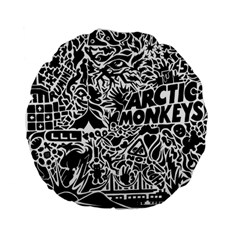 Arctic Monkeys Standard 15  Premium Flano Round Cushions by Jancukart