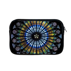 Mandala Floral Wallpaper Rose Window Strasbourg Cathedral France Apple Macbook Pro 13  Zipper Case