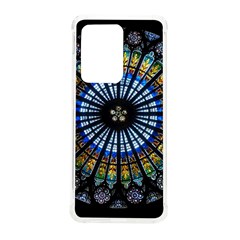 Mandala Floral Wallpaper Rose Window Strasbourg Cathedral France Samsung Galaxy S20 Ultra 6 9 Inch Tpu Uv Case