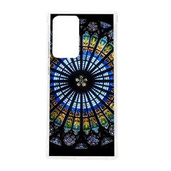 Mandala Floral Wallpaper Rose Window Strasbourg Cathedral France Samsung Galaxy Note 20 Ultra Tpu Uv Case