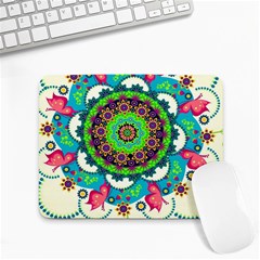 Artistic Pattern Mandala Small Mousepad by Jancukart