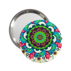 Artistic Pattern Mandala 2 25  Handbag Mirrors