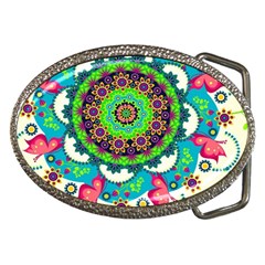 Artistic Pattern Mandala Belt Buckles