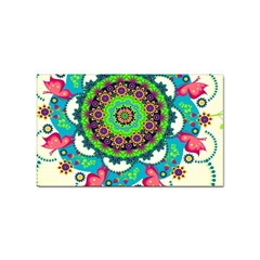 Artistic Pattern Mandala Sticker (rectangular)