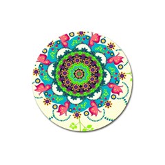 Artistic Pattern Mandala Magnet 3  (round)