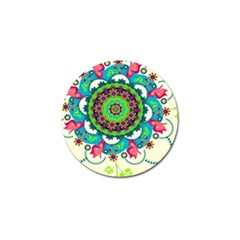 Artistic Pattern Mandala Golf Ball Marker (4 Pack)